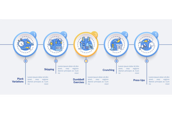 Best at Home Exercising Infographic: Graphics for Digital Sellers