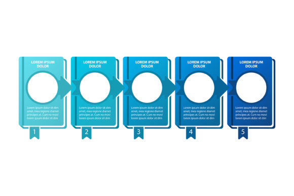 Book Navigation Vector Infographic Graphics