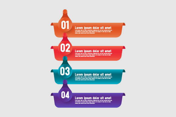 Creative Set Infographic Banner Design