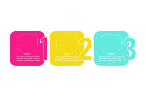Educational Sequential Infographic Graphics