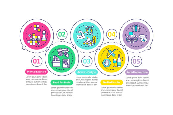 Health Care Vector Infographic Template Graphics