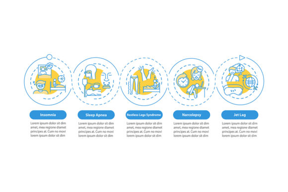 Insomnia Onboarding Vector Infographic