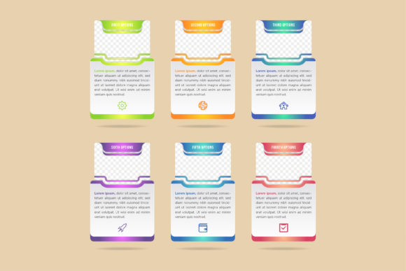 Rectangle Infographic Photo Six: Graphics for Creative Crafting