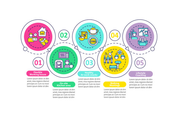 Workspace Wellness Vector Infographic